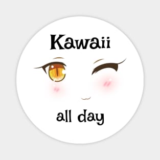 Anime manga eyes kawaii Magnet